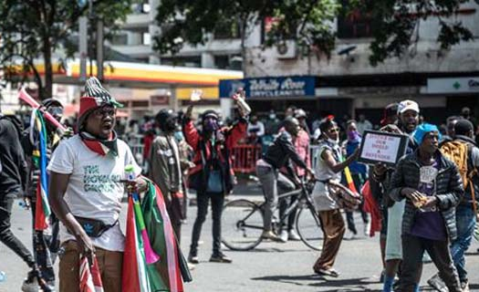 Biểu tình tại Kenya khiến cộng đồng quốc tế quan ngại